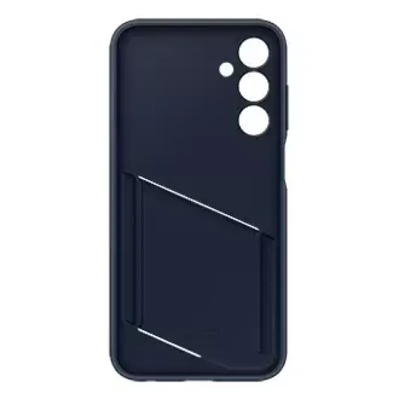 Samsung EF-OA256TBEGWW funda con ranura para tarjetas para Galaxy A25 5G, TPU, azul/negra
