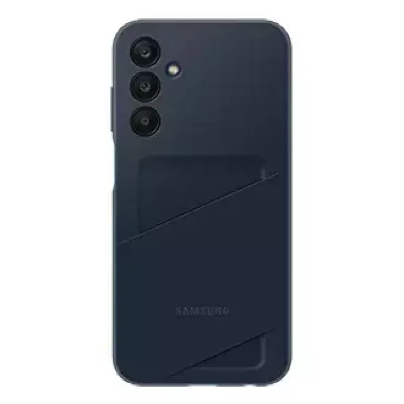 Samsung EF-OA256TBEGWW funda con ranura para tarjetas para Galaxy A25 5G, TPU, azul/negra