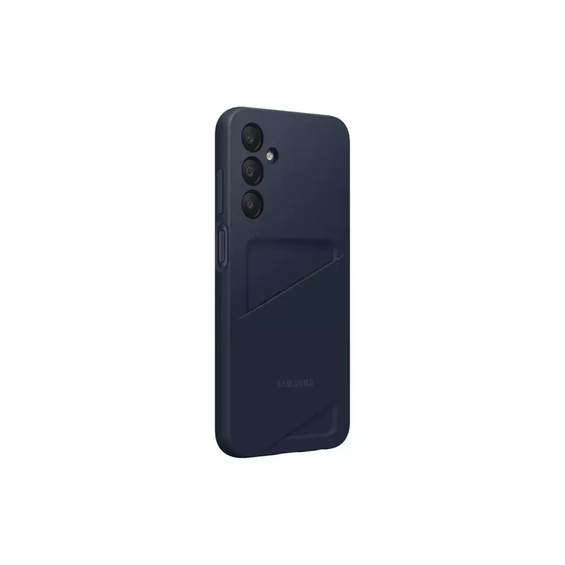 Samsung EF-OA256TBEGWW funda con ranura para tarjetas para Galaxy A25 5G, TPU, azul/negra