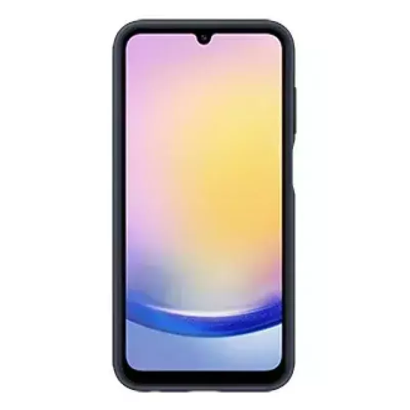 Samsung EF-OA256TBEGWW funda con ranura para tarjetas para Galaxy A25 5G, TPU, azul/negra