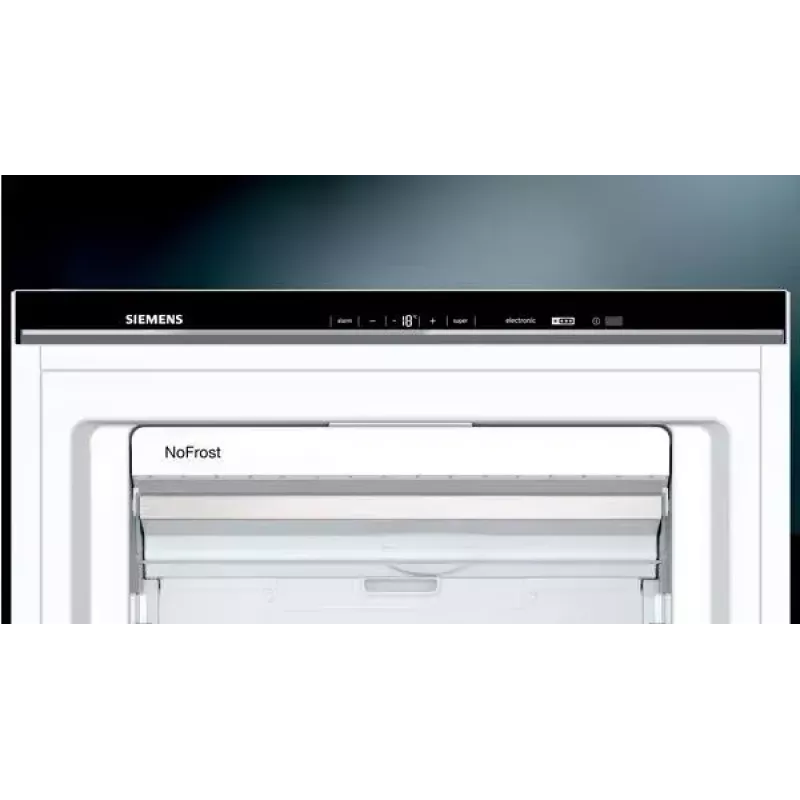 Siemens iQ500 GS58NAWDV congelador vertical independiente 366 L blanco