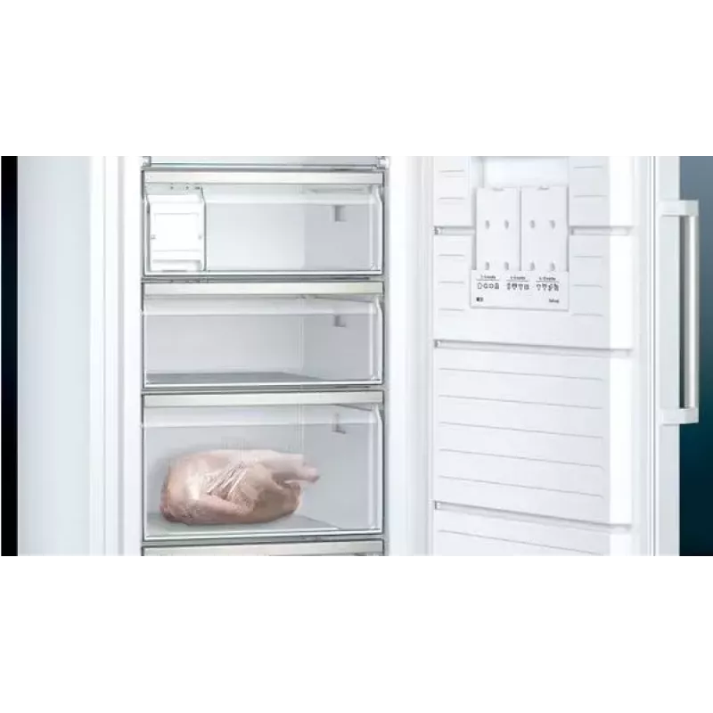 Siemens iQ500 GS58NAWDV congelador vertical independiente 366 L blanco
