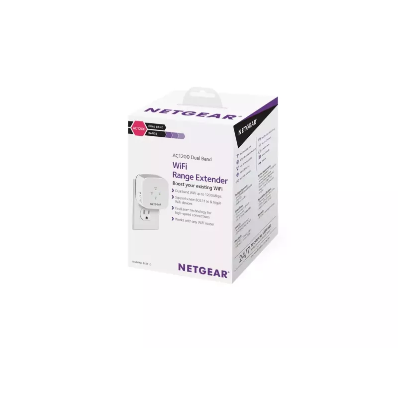 NETGEAR EX6110 emisor y receptor de red blanco 10, 100, 300 Mbit/s