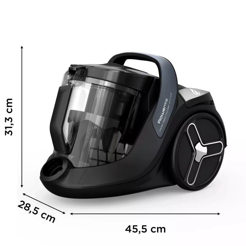 Rowenta Green Force RO7C36 2,5 L aspirador de suelo seco 500 W sin bolsa