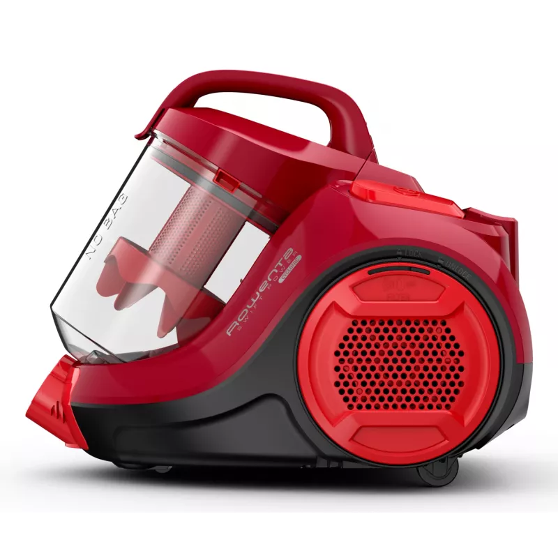 Rowenta Swift Power Cyclonic RO2913 aspiradora sin bolsa, filtración en 3 etapas, roja
