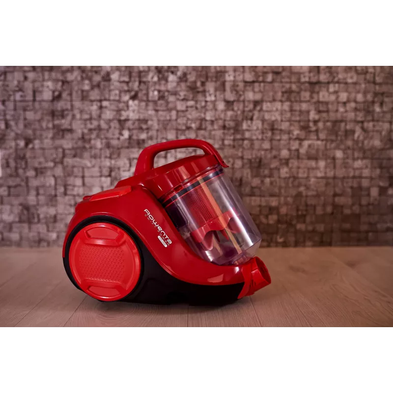Rowenta Swift Power Cyclonic RO2913 aspiradora sin bolsa, filtración en 3 etapas, roja