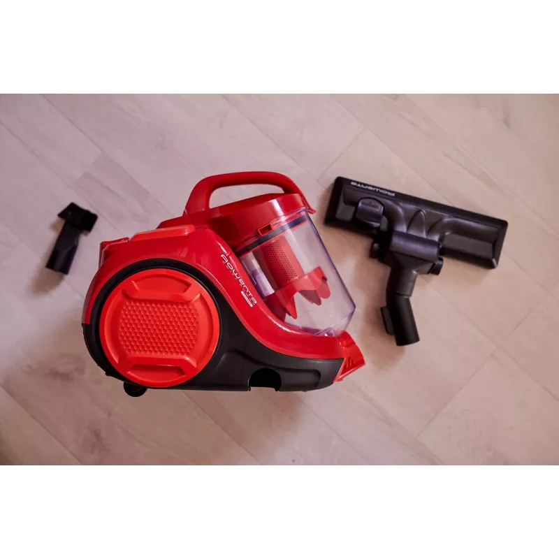 Rowenta Swift Power Cyclonic RO2913 aspiradora sin bolsa, filtración en 3 etapas, roja