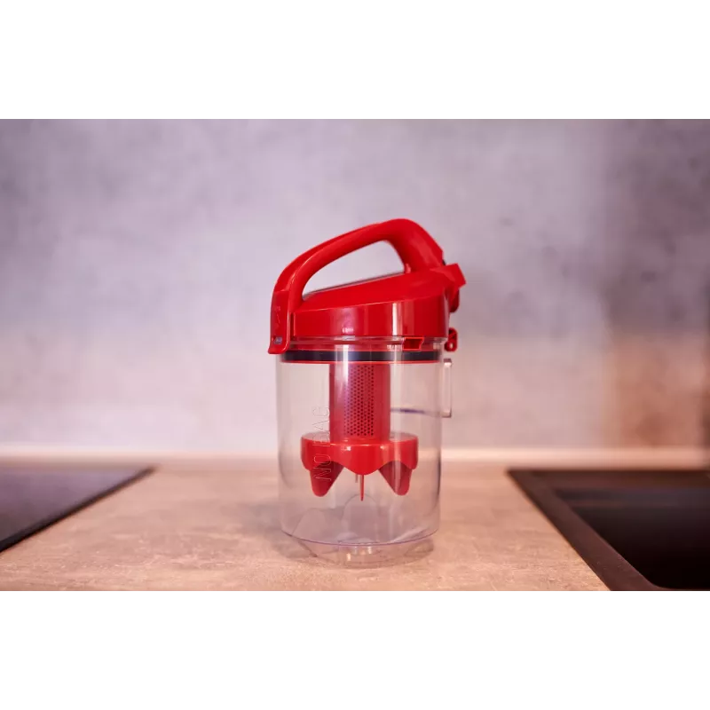Rowenta Swift Power Cyclonic RO2913 aspiradora sin bolsa, filtración en 3 etapas, roja
