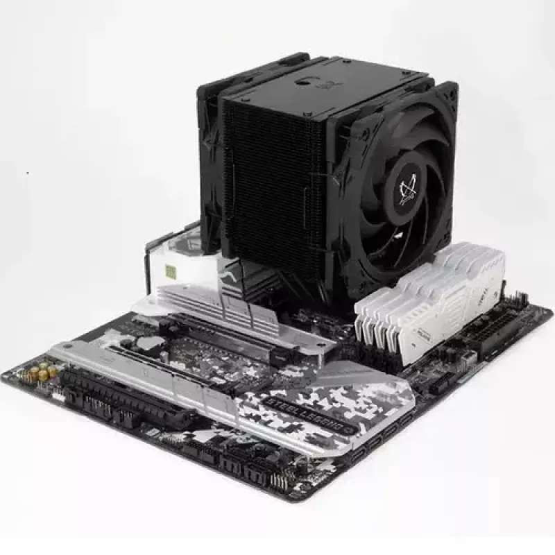 Ventilador Scythe Mugen 6 Dual Fan Black Edition 12 cm 300-2000 RPM