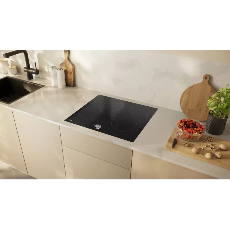 Neff T16PT76X0 placa de cocina negra de encastre 60 cm vitrocerámica 4 zona(s)