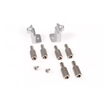 Set de montaje Alphacool 13538 aluminio plata 19.8x19x20mm