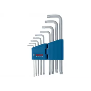 Bosch Professional 1 600 A01 TH4 juego de llaves Torx, 9 piezas