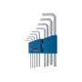 Bosch Professional 1 600 A01 TH4 juego de llaves Torx, 9 piezas