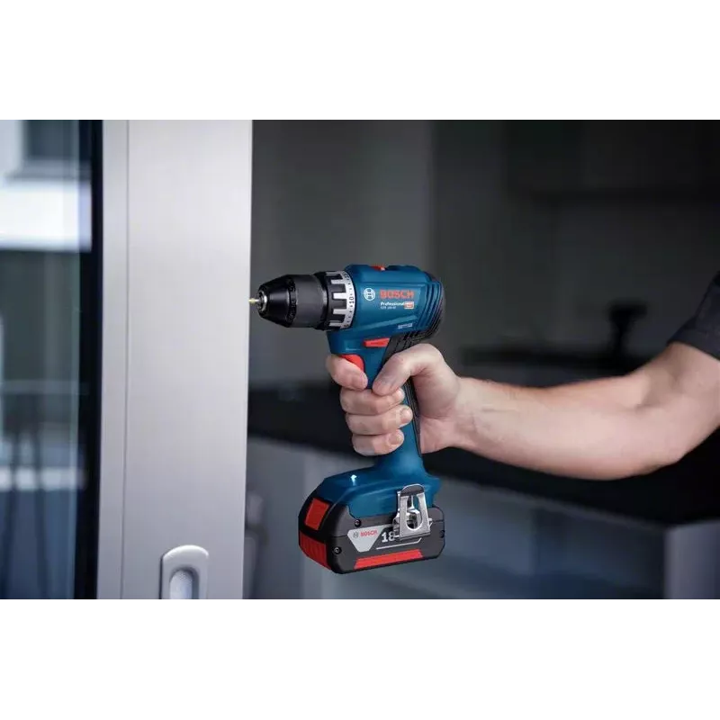 Bosch GSR 18V-45 1900 rpm 900 g negro, azul, rojo