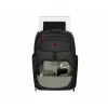 Mochila casual Wenger SwissGear Meteor negro poliéster PVC rPET