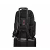 Mochila casual Wenger SwissGear Meteor negro poliéster PVC rPET