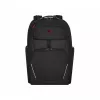 Mochila casual Wenger SwissGear Meteor negro poliéster PVC rPET