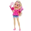 Muñeca de moda Barbie Dream Besties «Malibu» con 8 accesorios de maquillaje y pelo