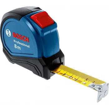 Cinta métrica Bosch 1 600 A01 V3S 8 m negro azul rojo 520 g