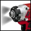 Taladro con empuñadura de pistola Einhell TE-CI 18/1 Li-solo, portabrocas de cambio rápido, negro/gris/rojo