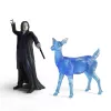 Set de figuras Schleich Professor Snape y Patronus, modelo 1253938, multicolor