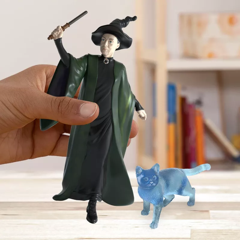 Figura Schleich Professor McGonagall y Patronus multicolor 1253934