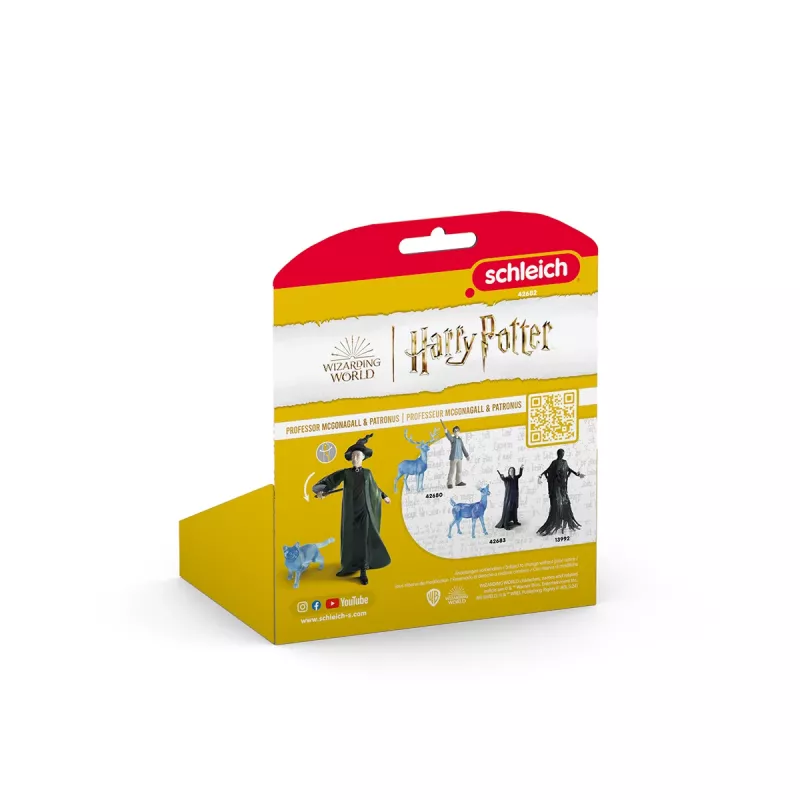 Figura Schleich Professor McGonagall y Patronus multicolor 1253934