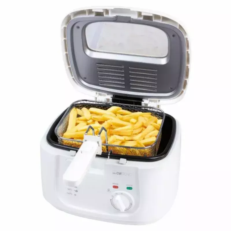 Freidora Clatronic FR 3771 2,5 L 1800 W blanco