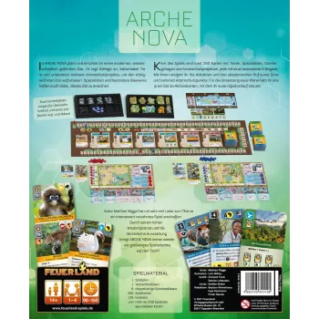 Juego de mesa Pegasus Spiele Arche Nova — juego familiar Querdenken, a partir de 14 años