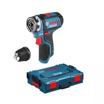 Bosch GSR 12V-15 FC Professional sin llave 600 g negro, azul
