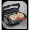 Parrilla de contacto Tefal GC7148 — 2000 W, carcasa de acero inoxidable, rectangular, termostato regulable, superficie de parrilla, 365×365×175 mm