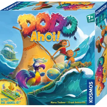 Kosmos 684389 Dodo Ahoi! juego de mesa, 2-4 jugadores, 25 min, a partir de 7 años