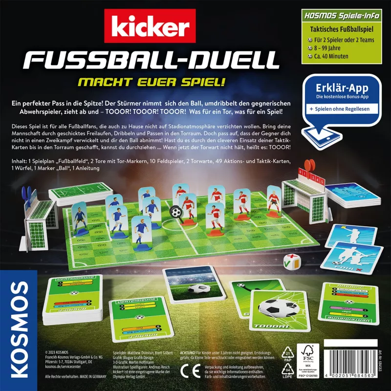 Kosmos 45508780 juego de mesa 25 min juego de mesa táctica
