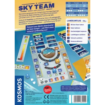 Kosmos Sky Team 20 min juego de mesa viaje/aventura