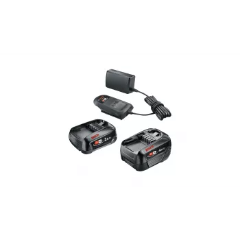 Set de inicio Bosch 18V - 2 x batería (2,0 Ah + 4,0 Ah) set de batería y cargador