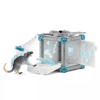 schleich BattleCave Rata de Hielo, Monstruos y Dragones, BattleCave, 7 años, Multicolor, Plástico