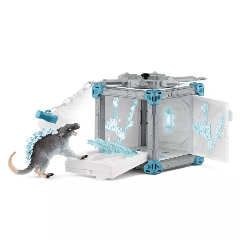 schleich BattleCave Rata de Hielo, Monstruos y Dragones, BattleCave, 7 años, Multicolor, Plástico