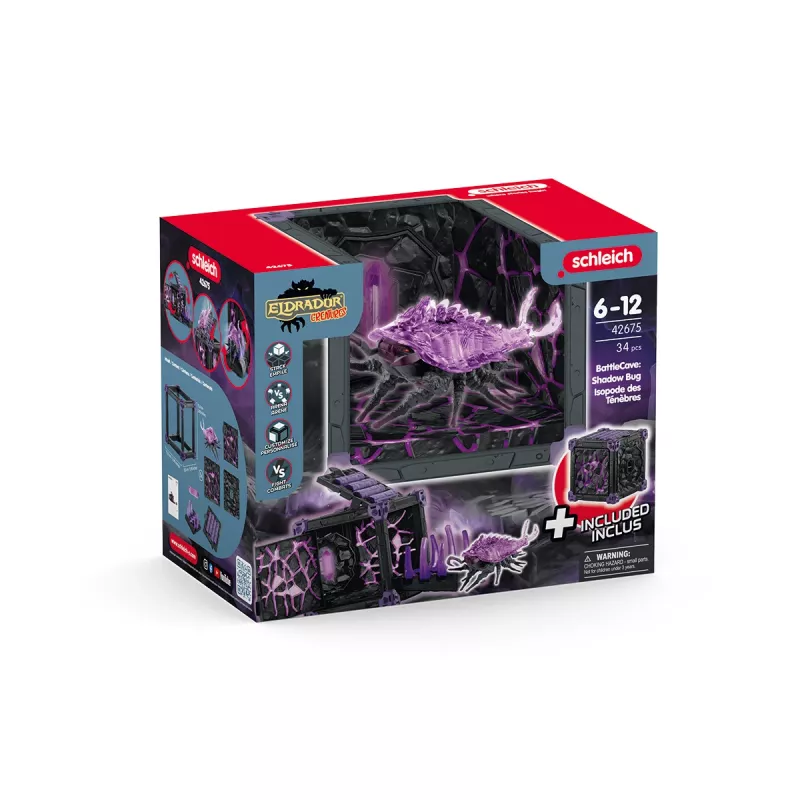 Action/Adventure Schleich BattleCave Shadow Bug Multicolor 42675
