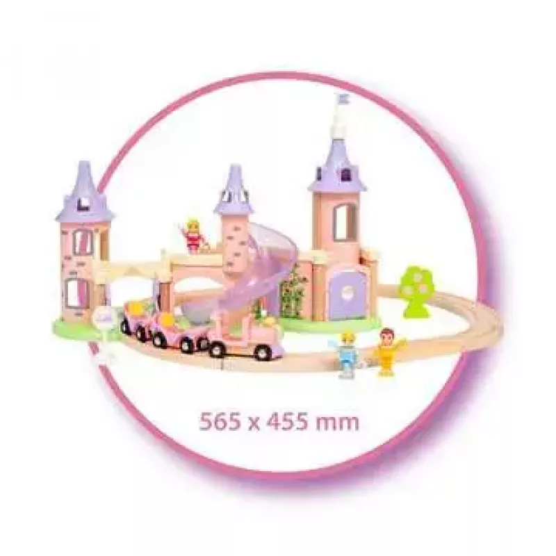 Set de vehículo de madera y vías Ravensburger 33312 — multicolor, para niños a partir de 3 años