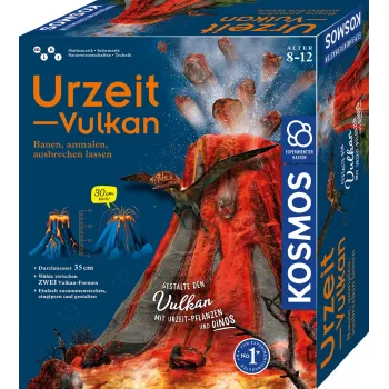 Kosmos Urzeit-Vulkan, Volcán, Desarrollo, 8 años Kosmos Urzeit-Vulkan. Tipo de producto: Volcán, Tema: Desarrollo, Edad recomendada (mín.): 8 años