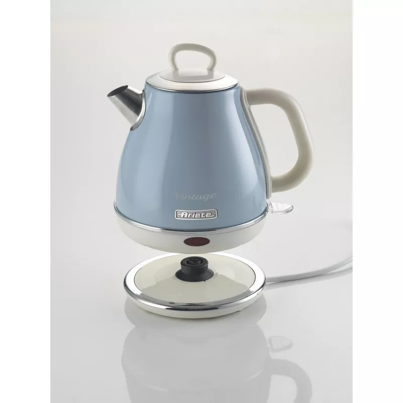 Hervidor de agua Ariete 1 litro 1630 vatios azul claro