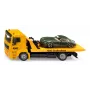 Set de modelos de coche Siku MAN grúa de remolque ADAC, premontado escala 1:55, 58×170×57 mm
