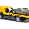 Set de modelos de coche Siku MAN grúa de remolque ADAC, premontado escala 1:55, 58×170×57 mm