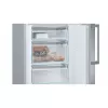 Bosch Serie 6 KGE398IBP frigorífico combi, 343 l (249 l frigorífico / 94 l congelador), clase energética B, 201 cm, puerta reversible, acero inoxidable