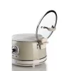Ariete 2904 Olla arrocera – Olla arrocera eléctrica con cubeta de cerámica – Sushi casero – Multicocina – Vintage Line – 3,5 L – 650 W – Beige