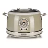 Ariete 2904 Olla arrocera – Olla arrocera eléctrica con cubeta de cerámica – Sushi casero – Multicocina – Vintage Line – 3,5 L – 650 W – Beige