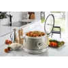 Ariete 2904 Olla arrocera – Olla arrocera eléctrica con cubeta de cerámica – Sushi casero – Multicocina – Vintage Line – 3,5 L – 650 W – Beige