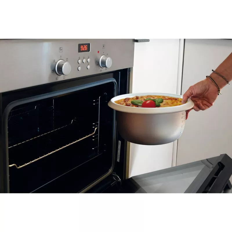 Ariete 2904 Olla arrocera – Olla arrocera eléctrica con cubeta de cerámica – Sushi casero – Multicocina – Vintage Line – 3,5 L – 650 W – Beige