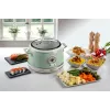 Ariete 2904 Olla arrocera – Olla arrocera eléctrica con cubeta de cerámica – Sushi casero – Multicocina – Vintage Line – 3,5 L – 650 W – Verde