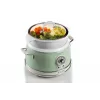 Ariete 2904 Olla arrocera – Olla arrocera eléctrica con cubeta de cerámica – Sushi casero – Multicocina – Vintage Line – 3,5 L – 650 W – Verde